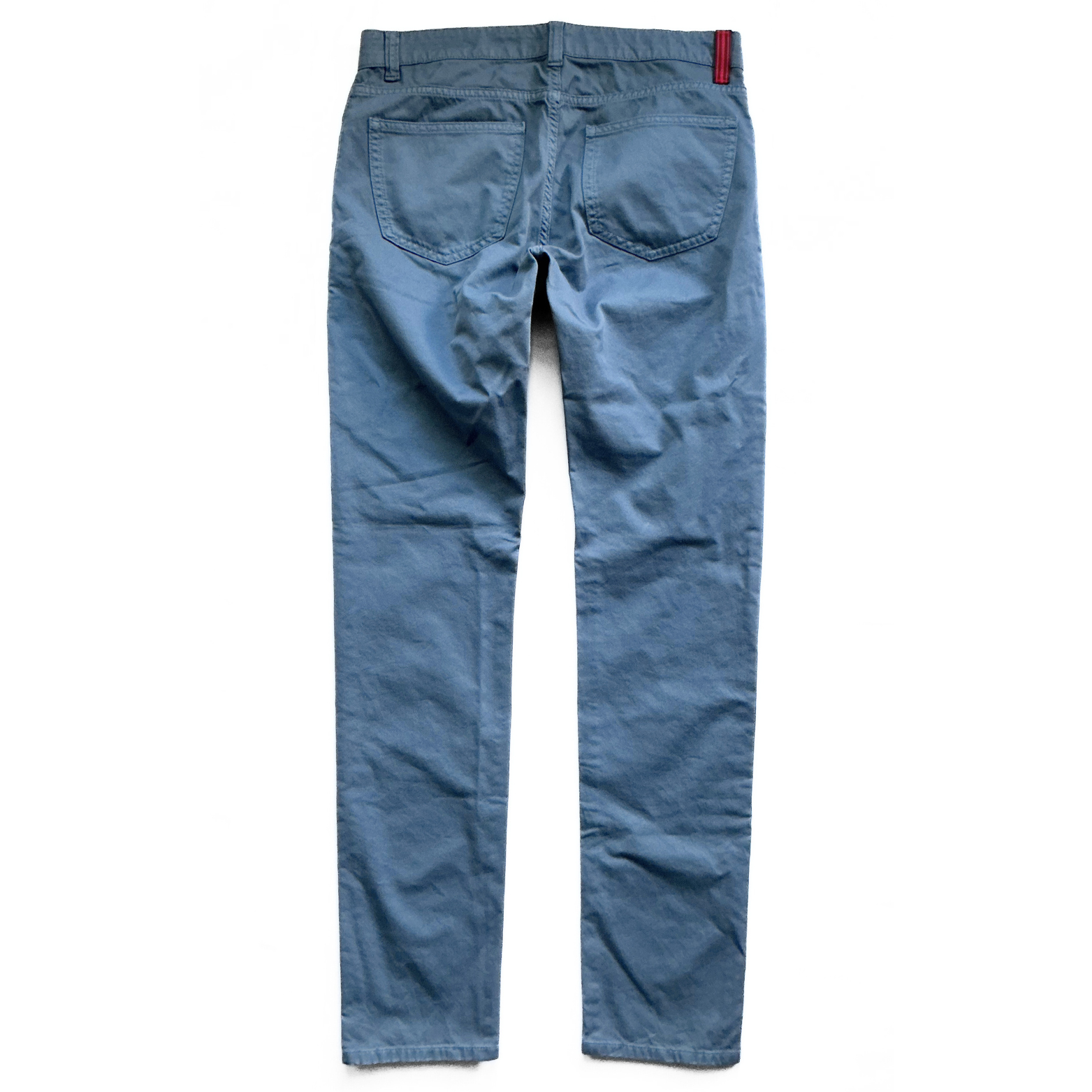 Isaia Gabardine Tinto Capo Pants in Pastel Blue