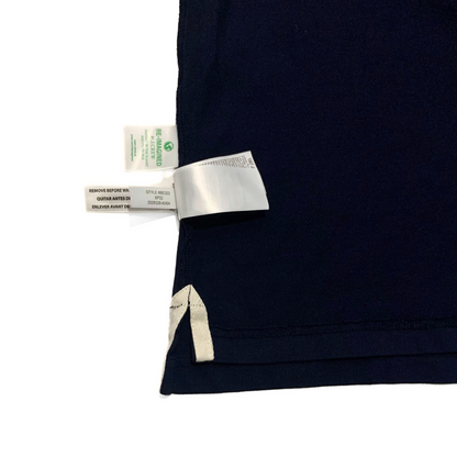 J. Crew Hooded Rugby Shirt in Navy / Red Stripe / Grey