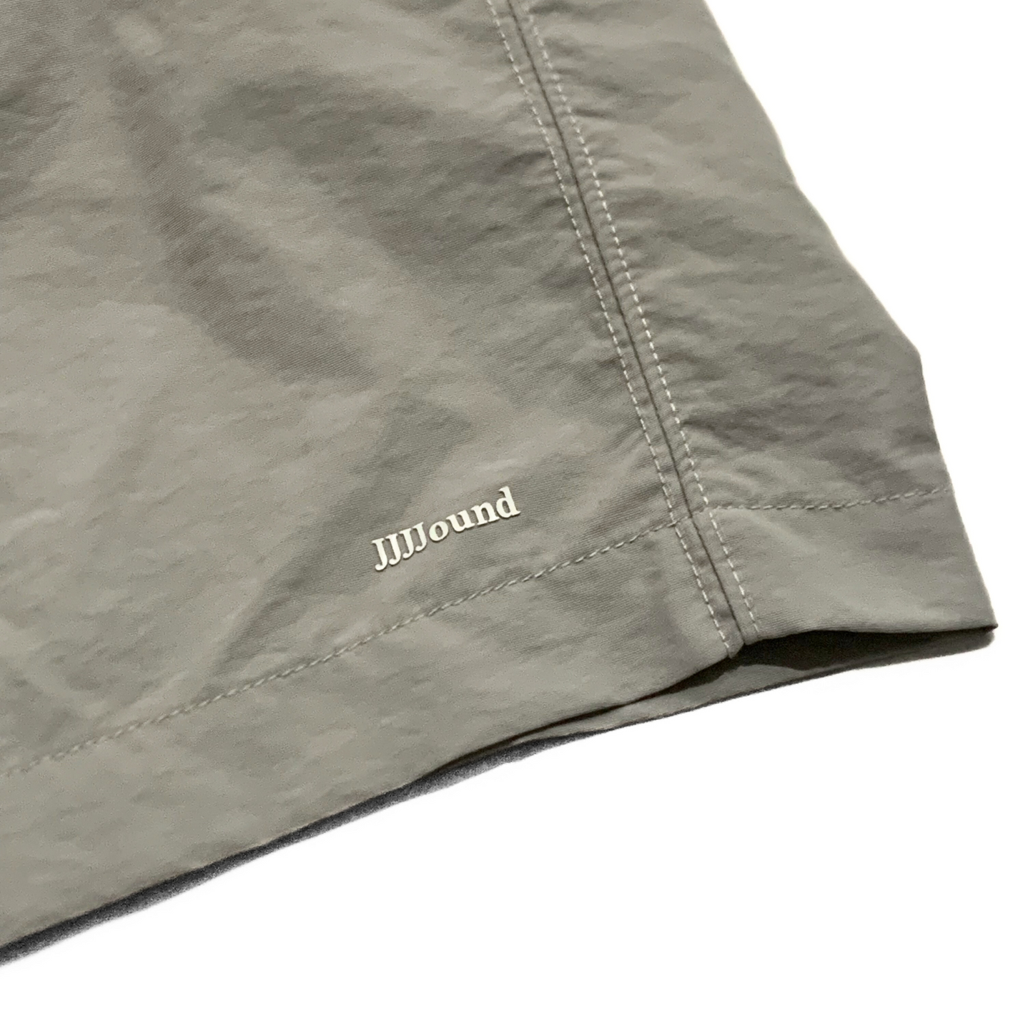 JJJJound Camper Nylon Shorts in Stone / Sand