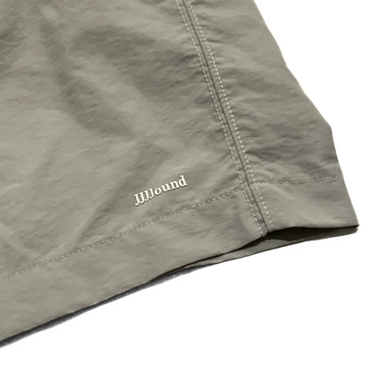 JJJJound Camper Nylon Shorts in Stone / Sand