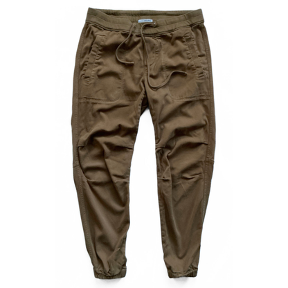 James Perse Jogging Pants in Military Khaki Green