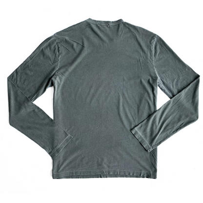 James Perse Longsleeve T Shirt in Military Green