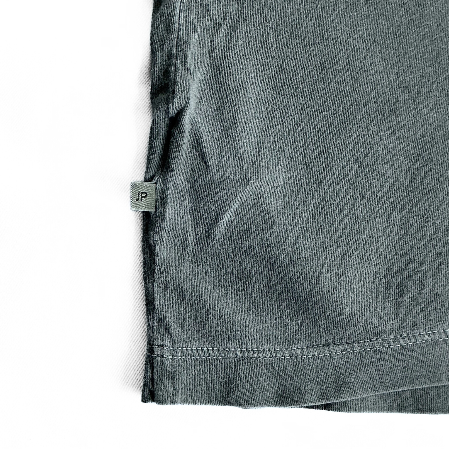 James Perse Longsleeve T Shirt in Military Green