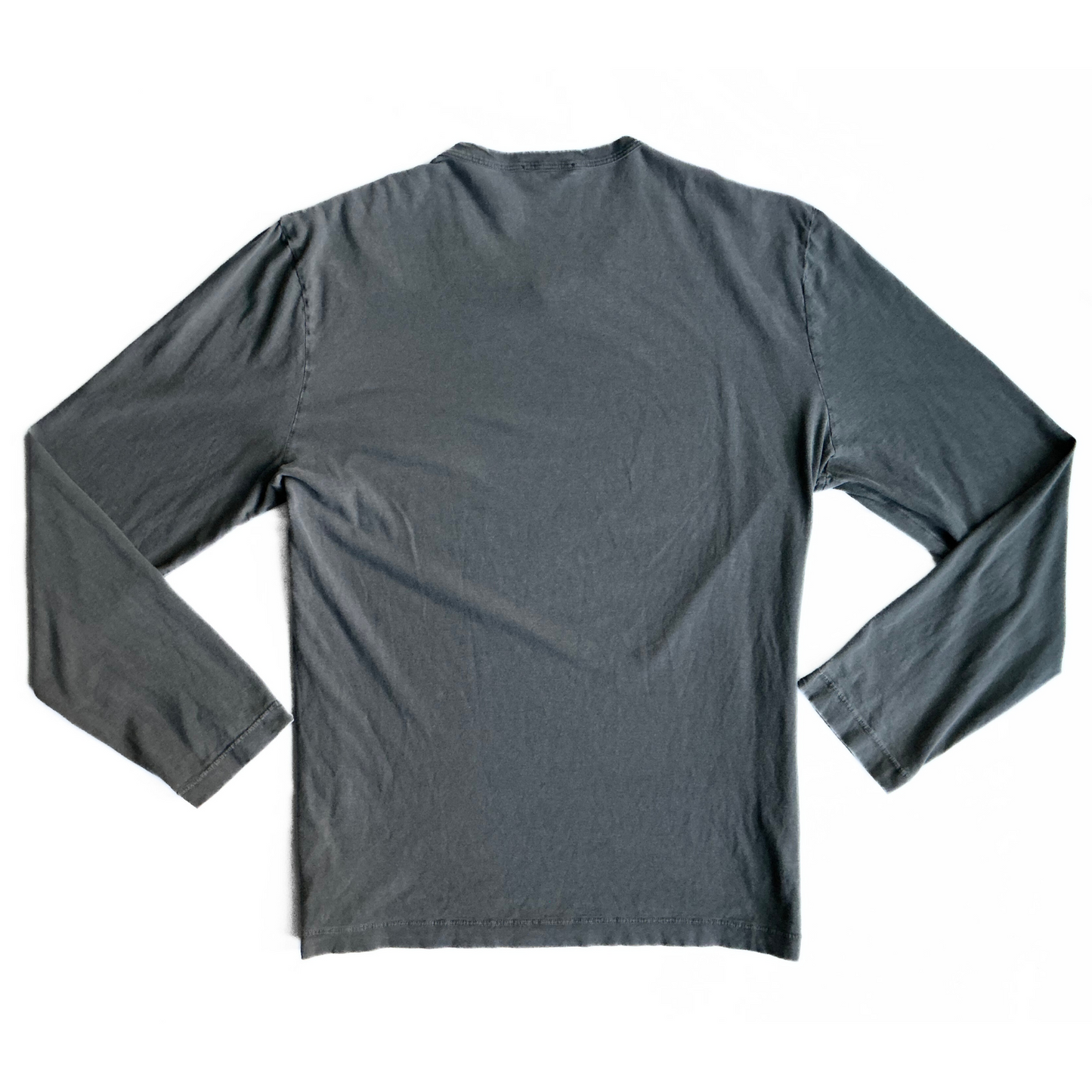 James Perse Longsleeve T Shirt in Charcoal Grey