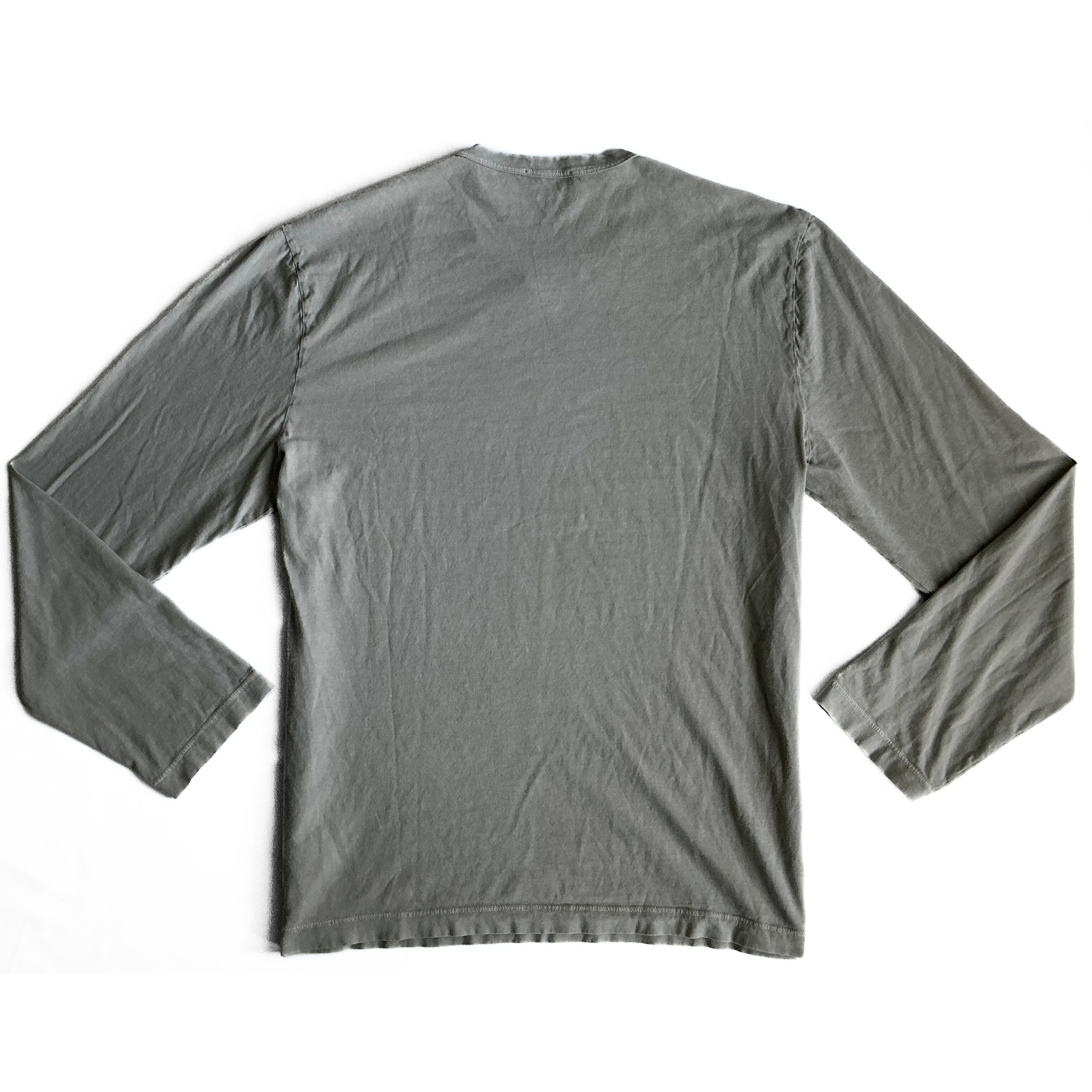 James Perse Longsleeve T Shirt in Light Military Green
