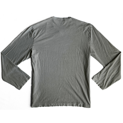 James Perse Longsleeve T Shirt in Light Military Green