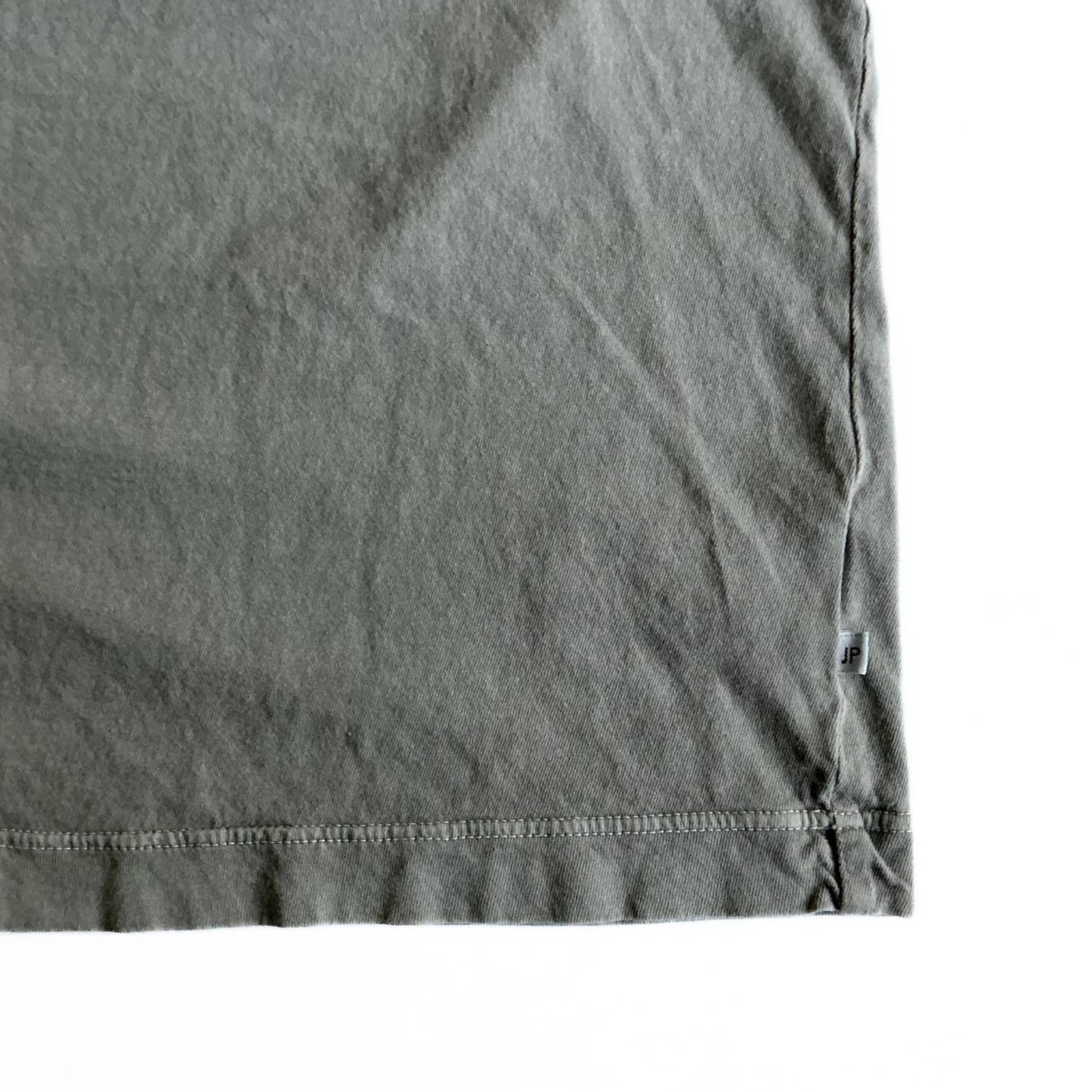 James Perse Longsleeve T Shirt in Light Military Green