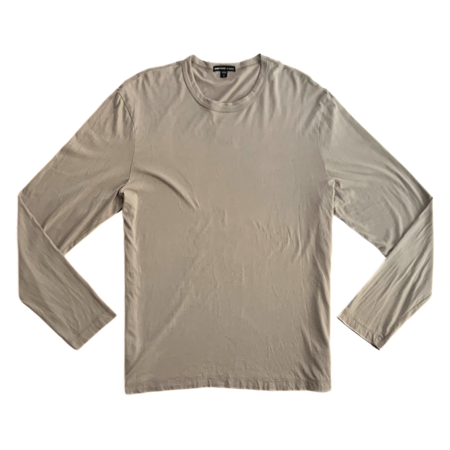 James Perse Longleeve T Shirt in Sand / Stone