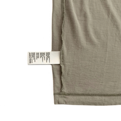 James Perse Longleeve T Shirt in Sand / Stone