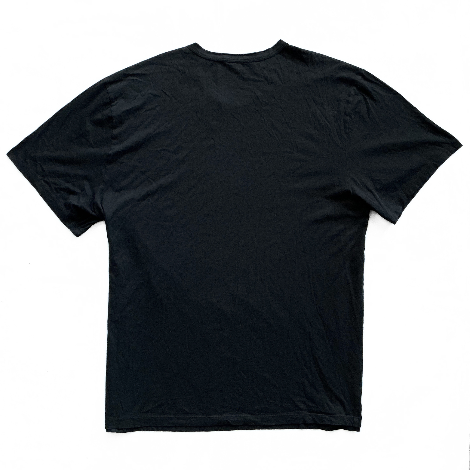 James Perse Luxe Lotus Japanese Jersey T-Shirt in Black