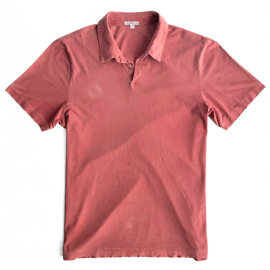  James Perse Polo Shirt in Pink