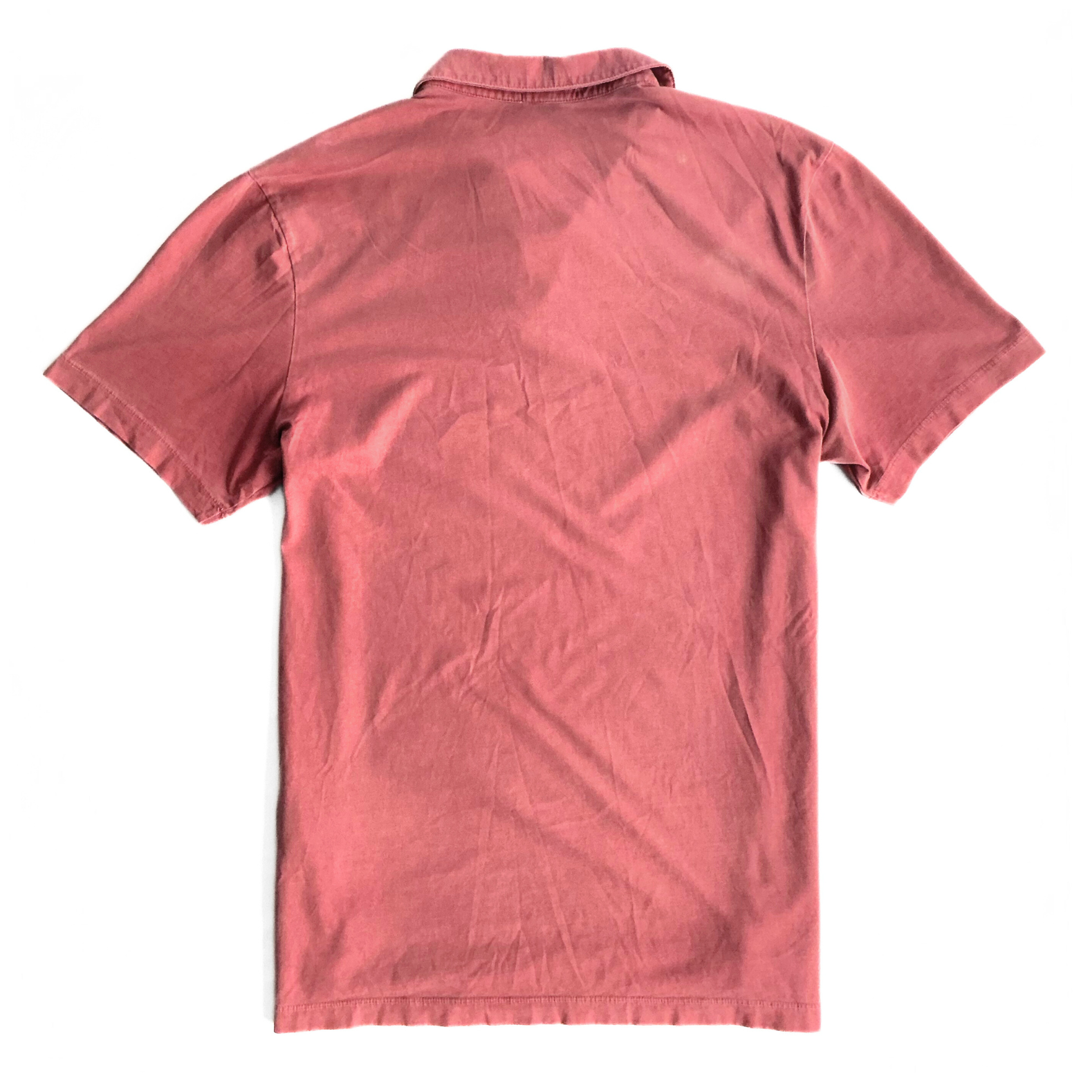 James Perse Polo Shirt in Pink