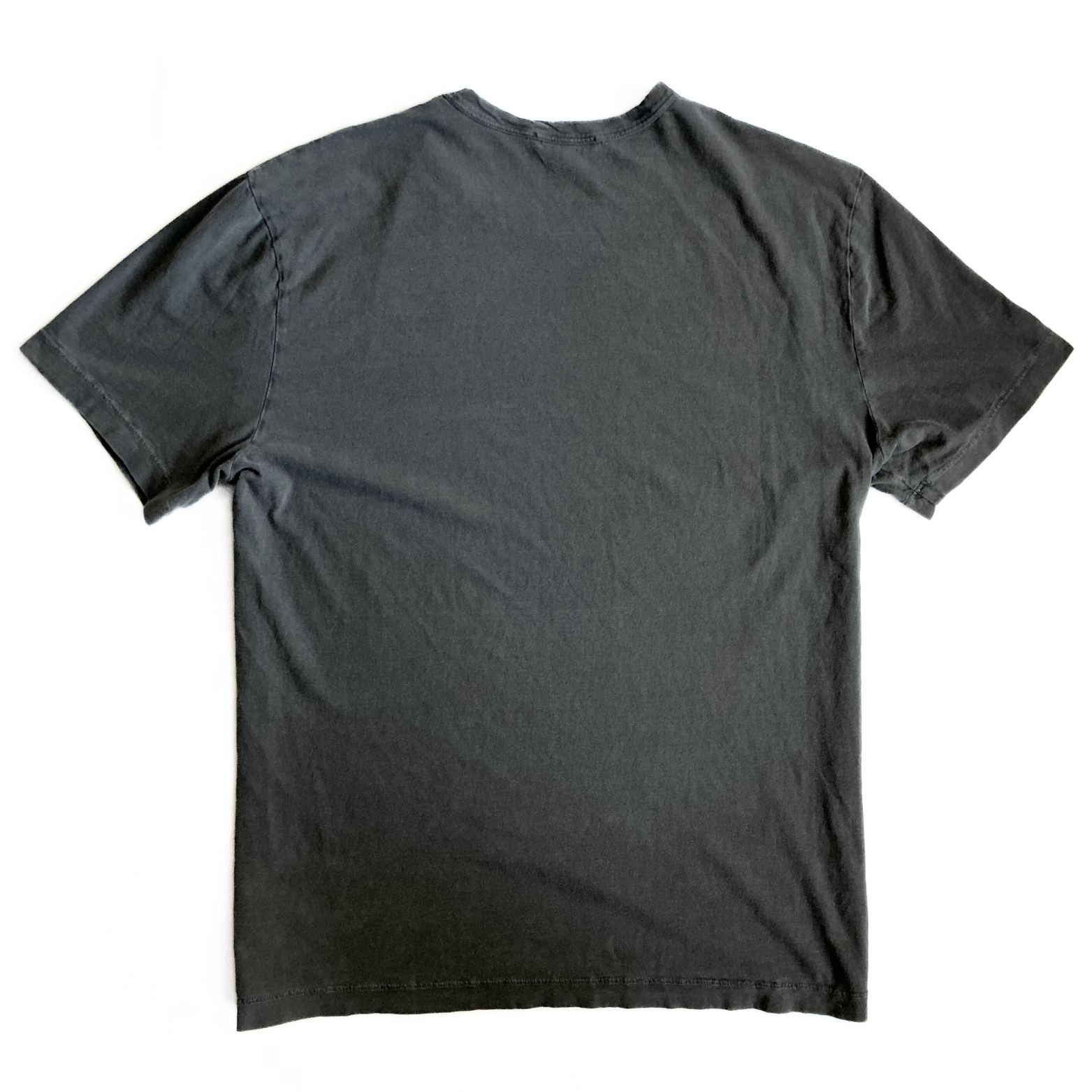 James Perse Round Neck T Shirt in Iron Grey