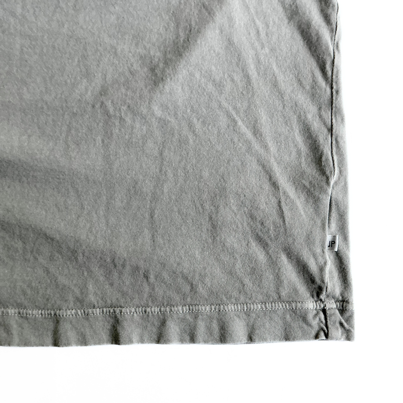 James Perse Round Neck T Shirt in Limestone / Sand