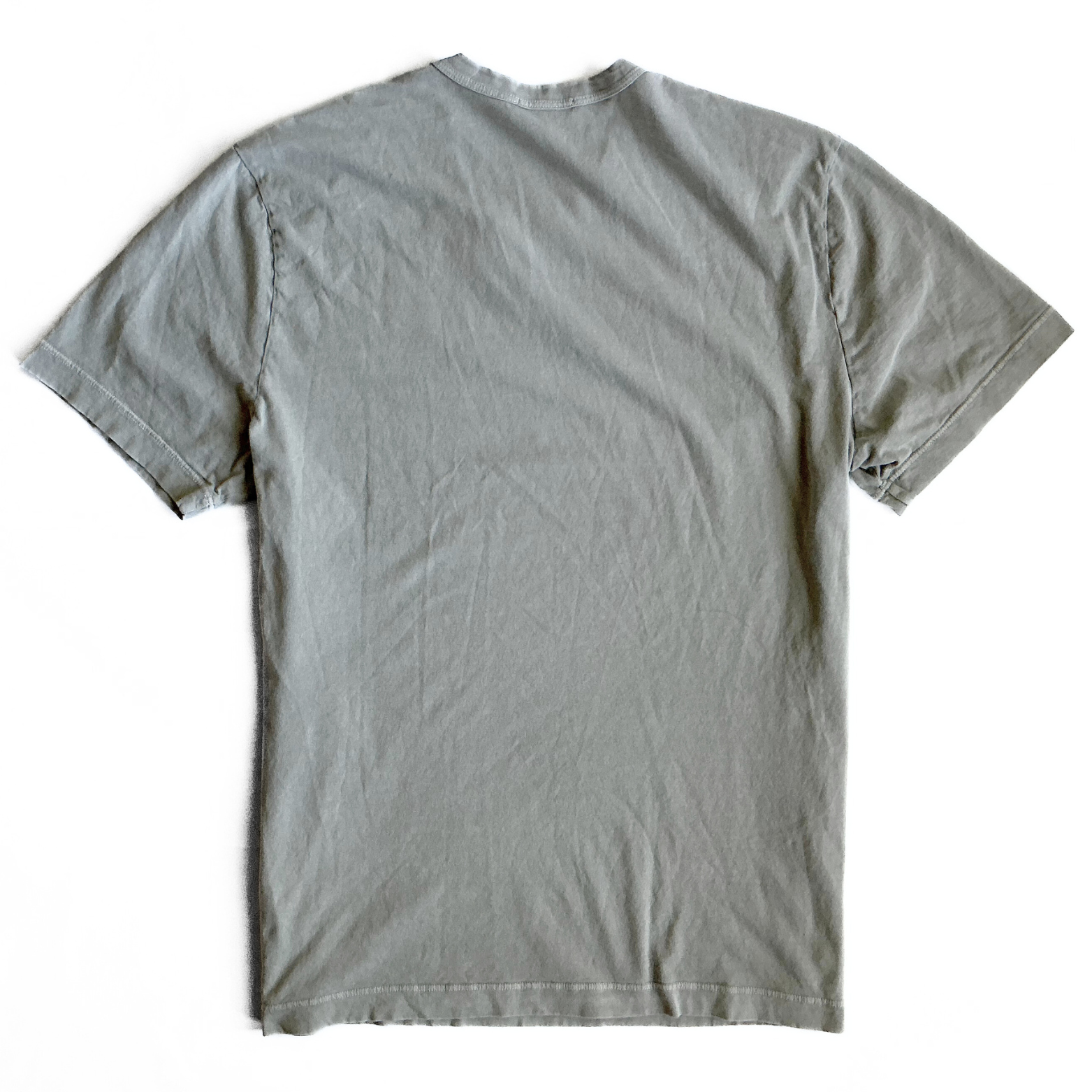 James Perse Round Neck T Shirt in Limestone / Sand