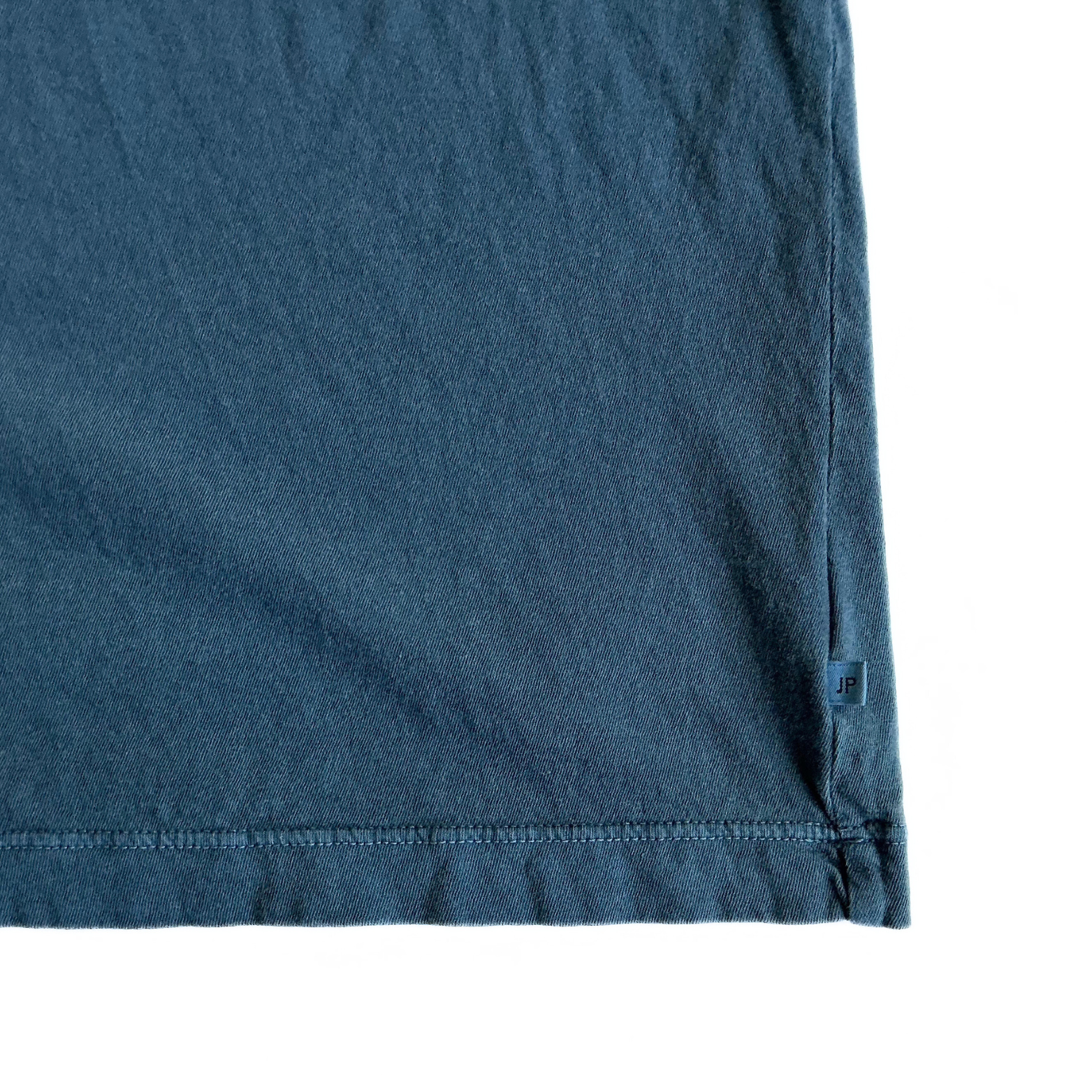 James Perse Round Neck T Shirt in Pacific Blue