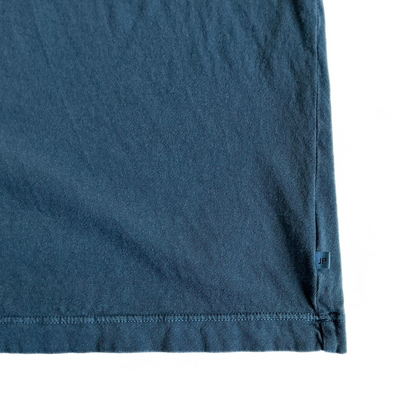 James Perse Round Neck T Shirt in Pacific Blue