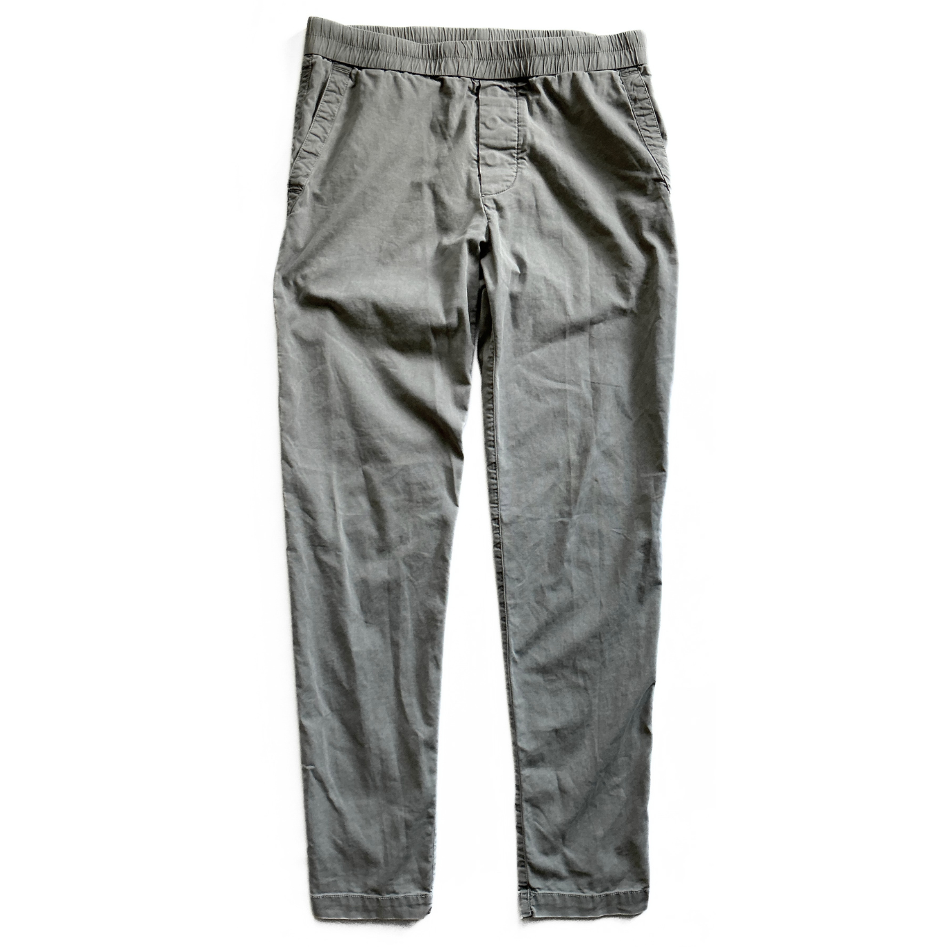 James Perse Side Seam Utility Pants in Military Grey