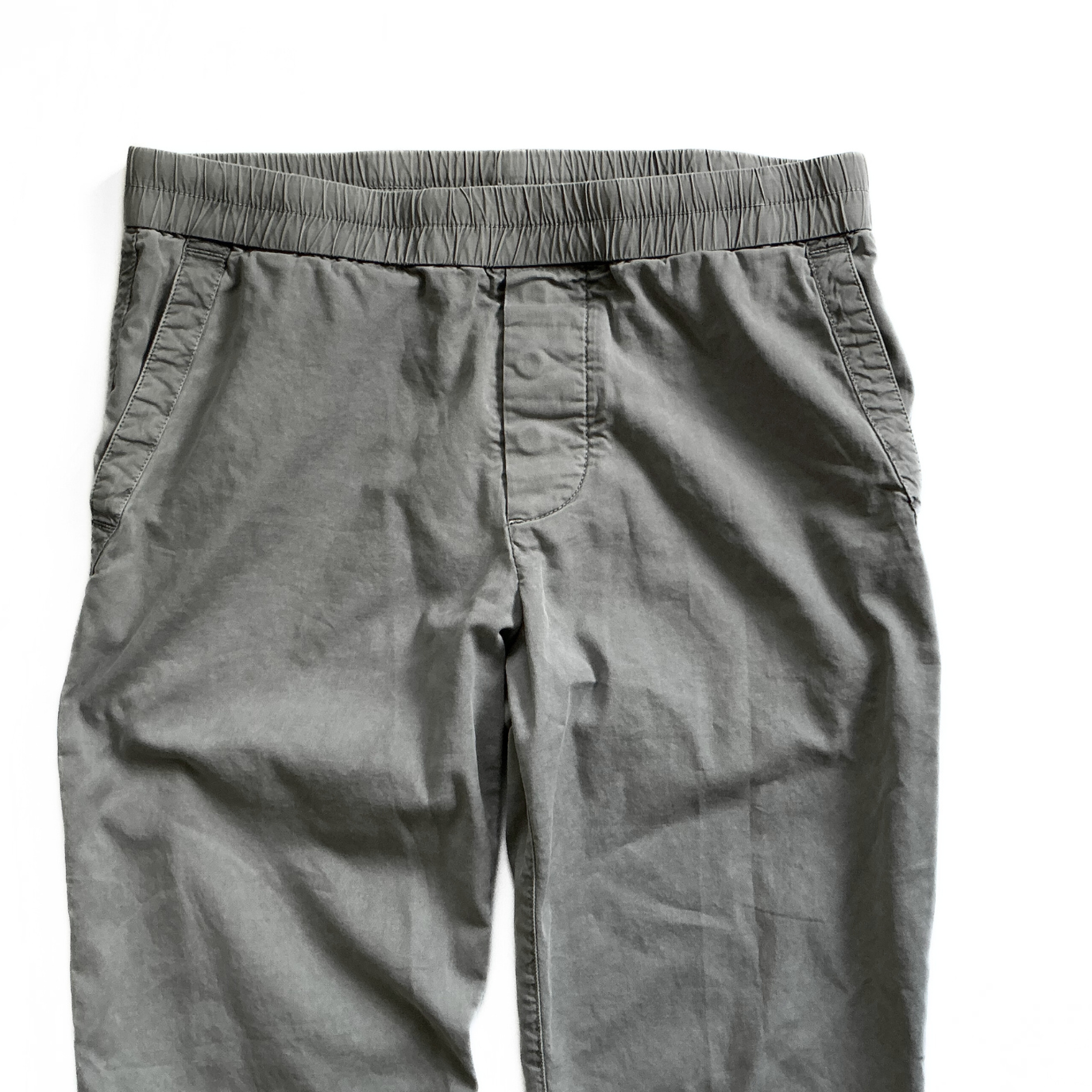 James Perse Side Seam Utility Pants in Military Grey
