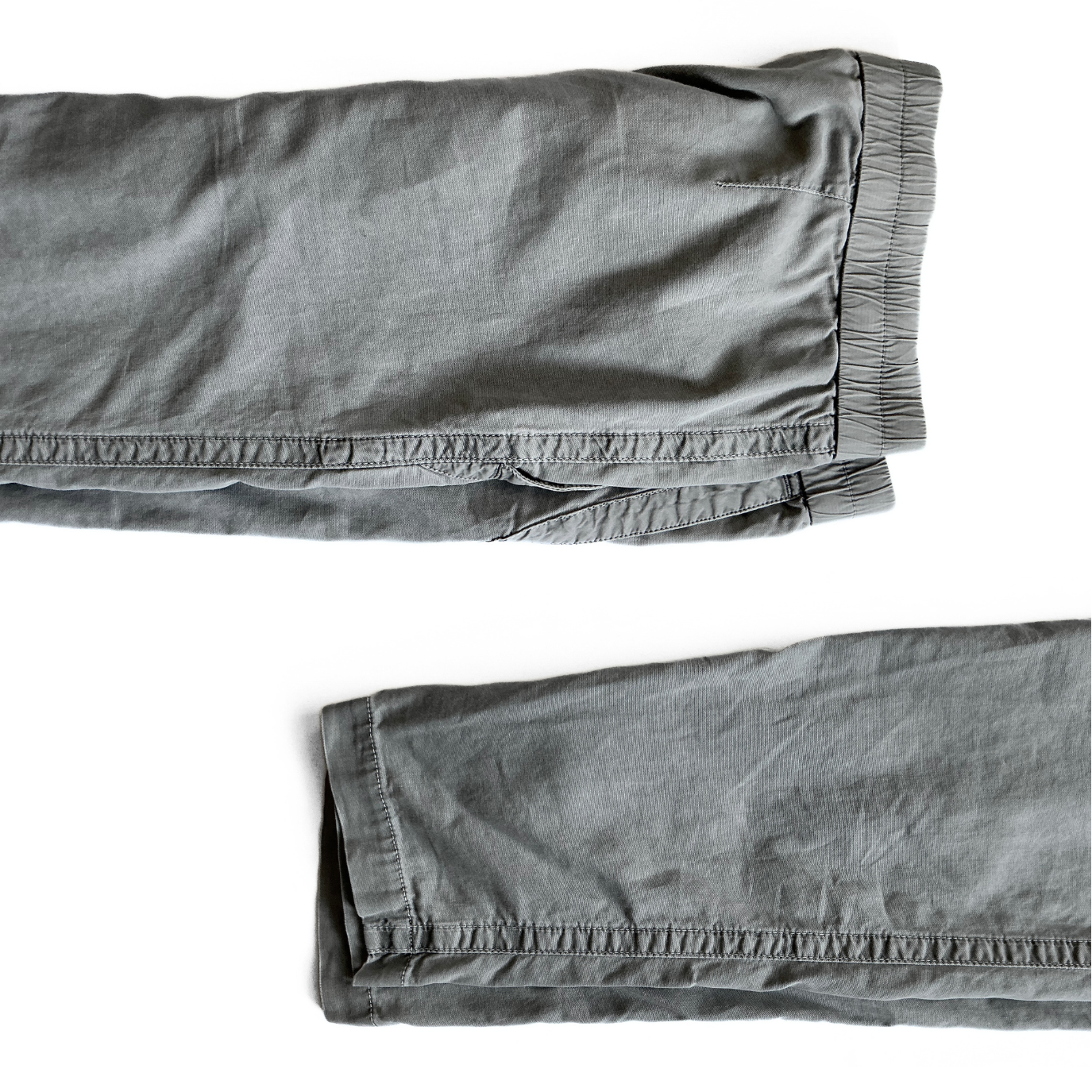 James Perse Side Seam Utility Pants in Military Grey