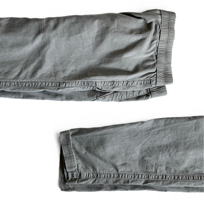 James Perse Side Seam Utility Pants in Military Grey