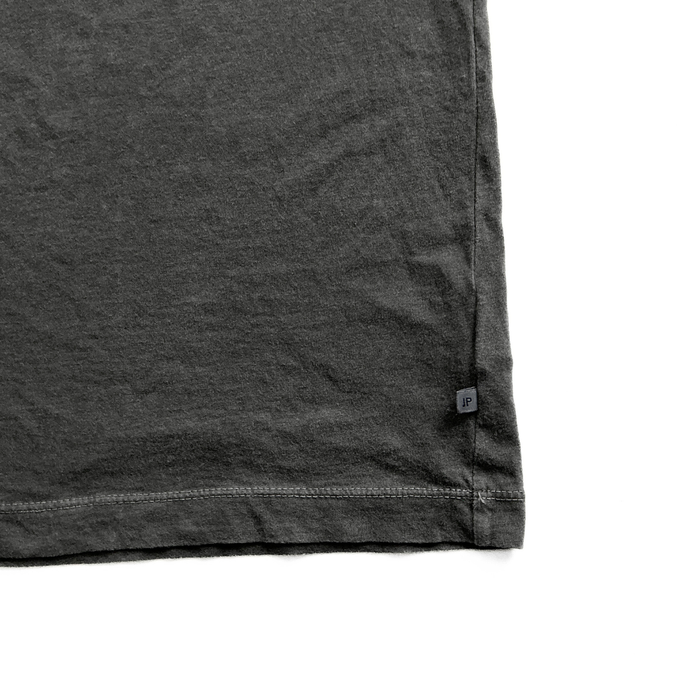 James Perse V Neck T-Shirt in Iron Grey