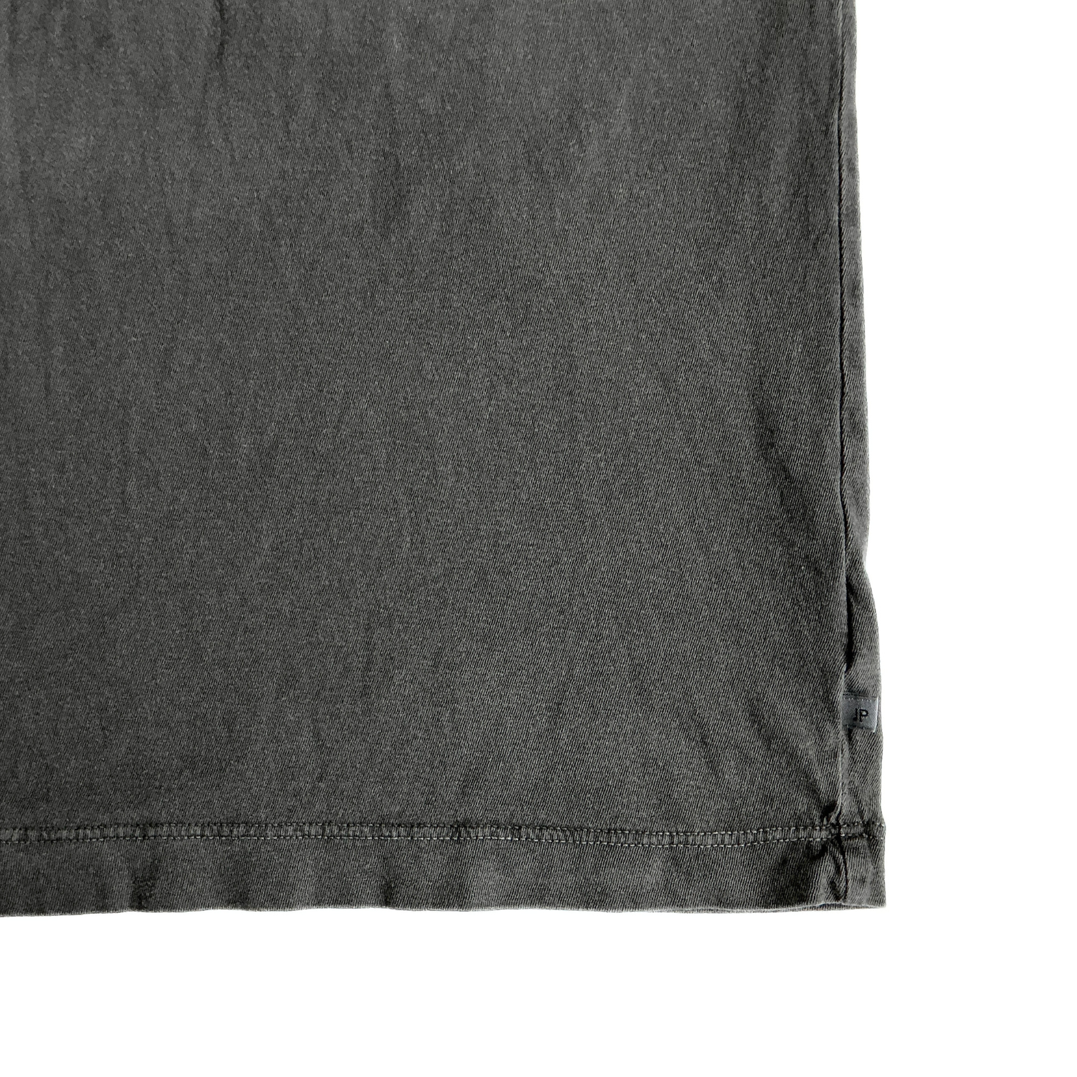 James Perse V Neck T Shirt in Iron Grey