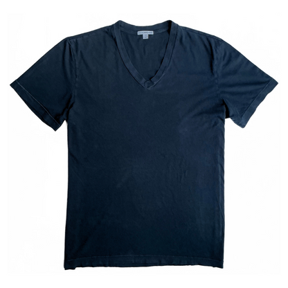 James Perse V Neck T Shirt Navy