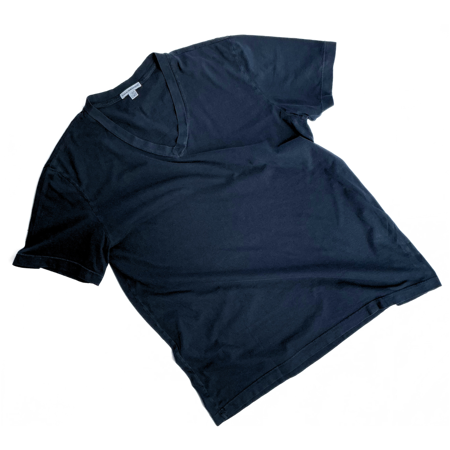 James Perse V Neck T Shirt Navy