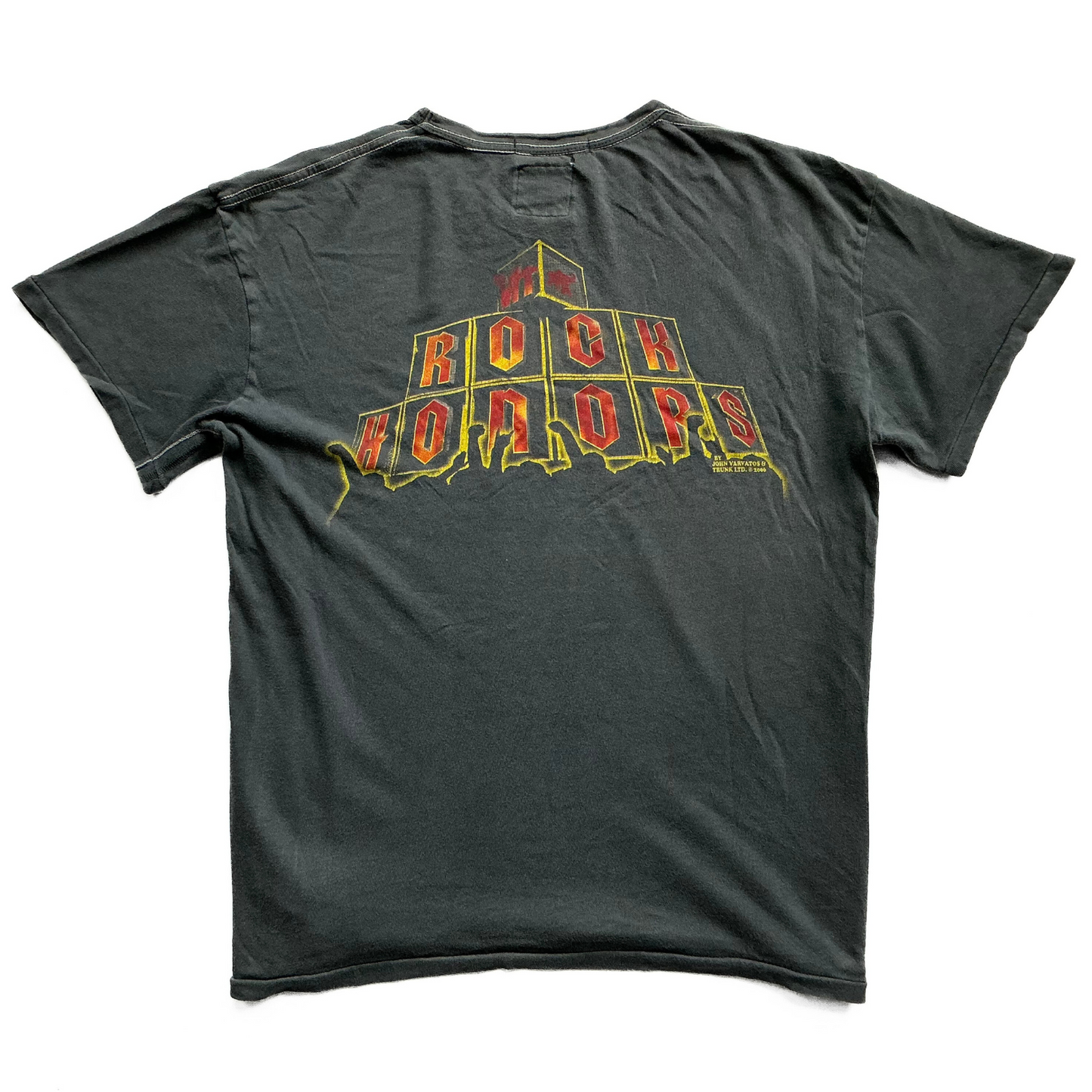 John Varvatos Trunk Rock Honors T-Shirt in Cloud Blue / Red / Yellow