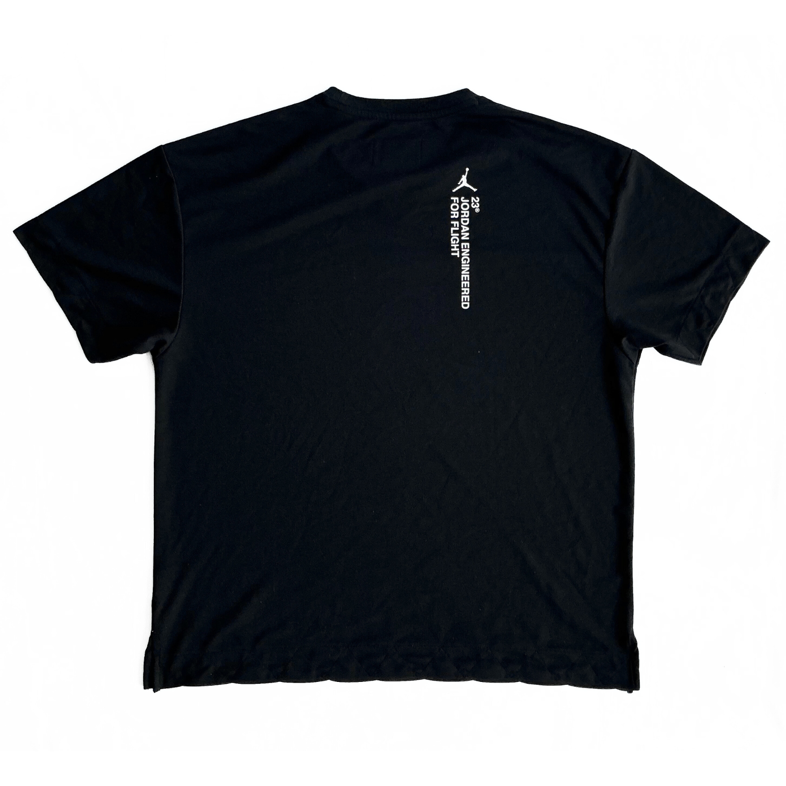 Jordan 23 Engineered Helvetica T-Shirt in Black / White