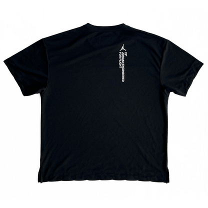 Jordan 23 Engineered Helvetica T-Shirt in Black / White
