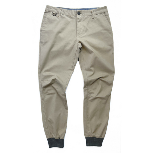 Kith Classics Mercer Twill Pants in Beige / Grey