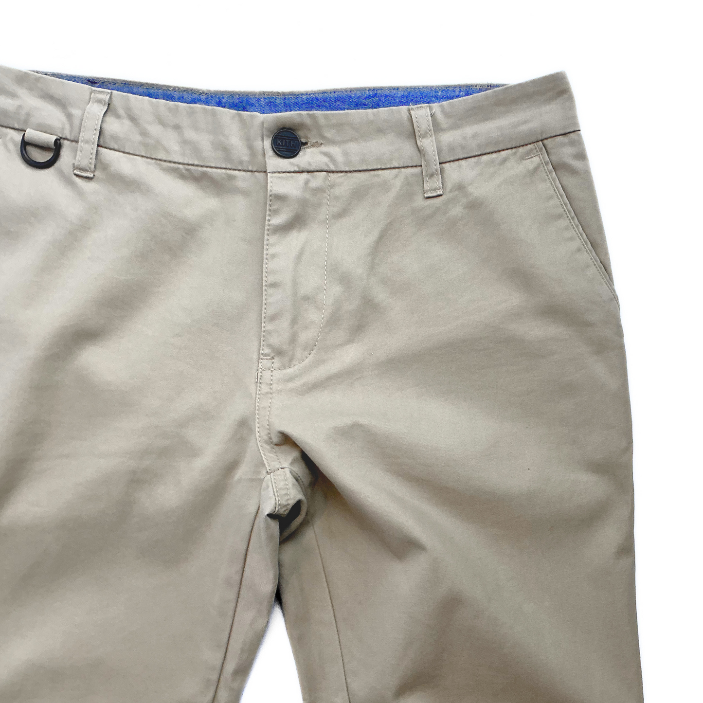 Kith Classics Mercer Twill Pants in Beige / Grey