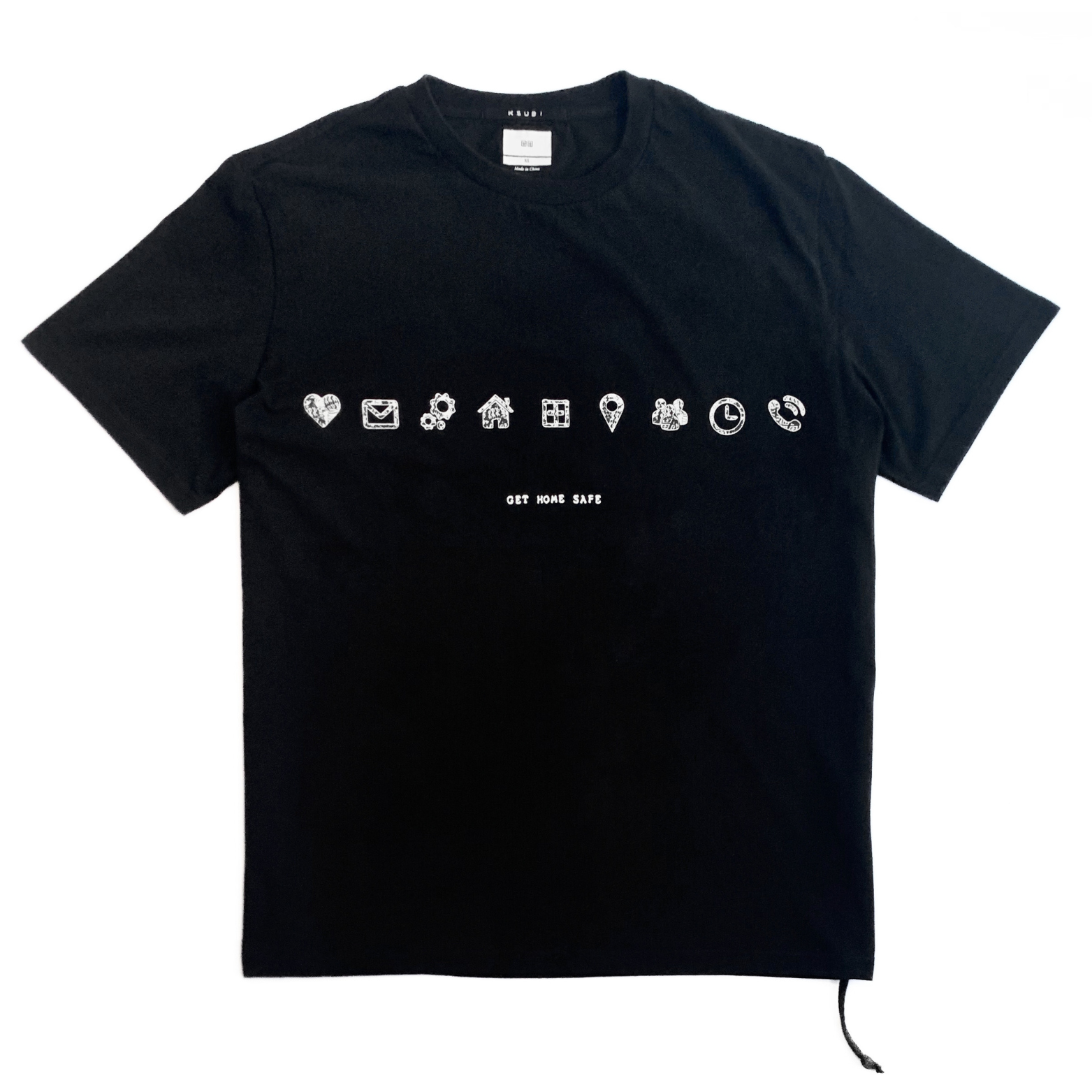 Ksubi Youtopia Ikonik Kash T-Shirt in Black