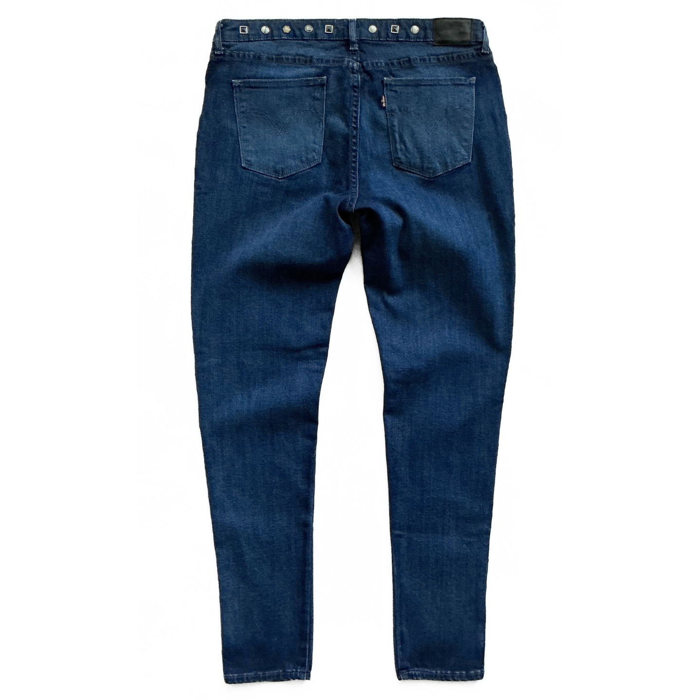 Levi Dark Wash Studded Jeans in Dark Wash