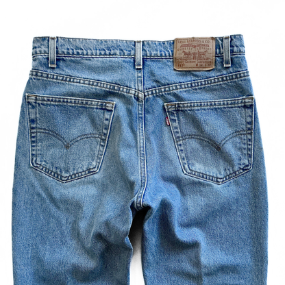 Levi Vintage 517 Boot Cut Denim Jeans in Blue