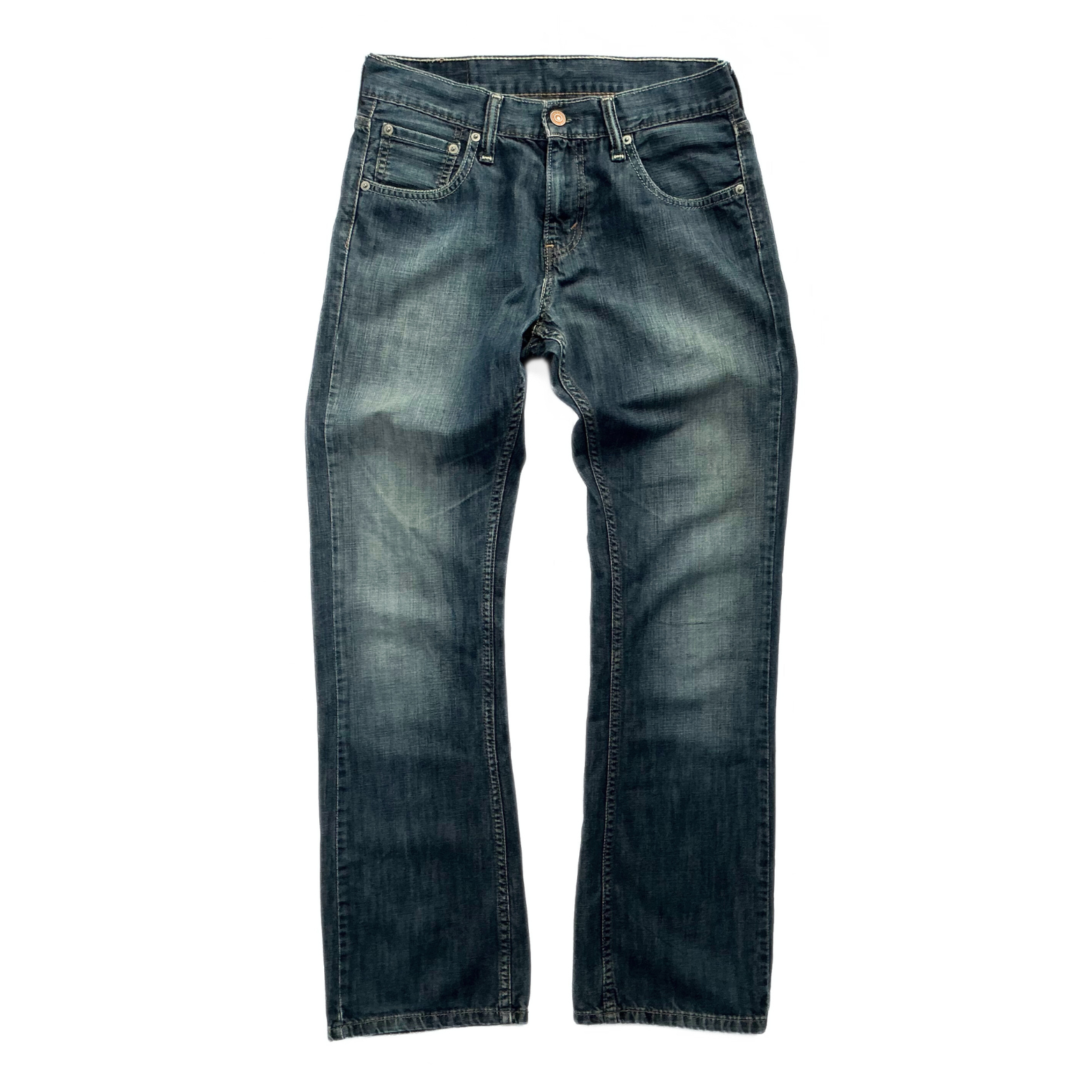 Levi 527 Washed Denim Jeans