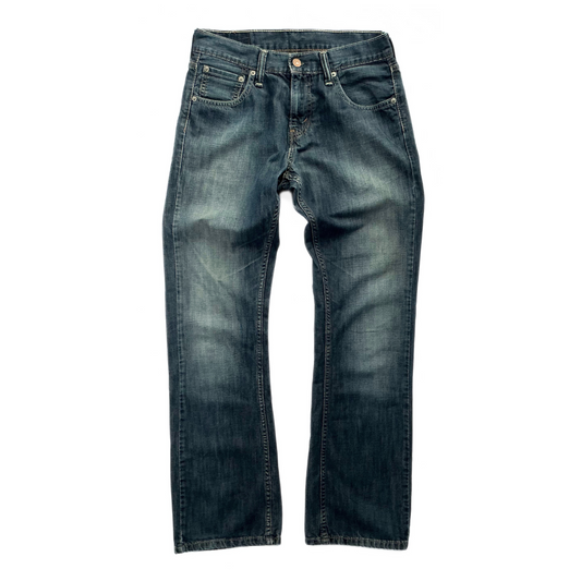 Levi 527 Washed Denim Jeans