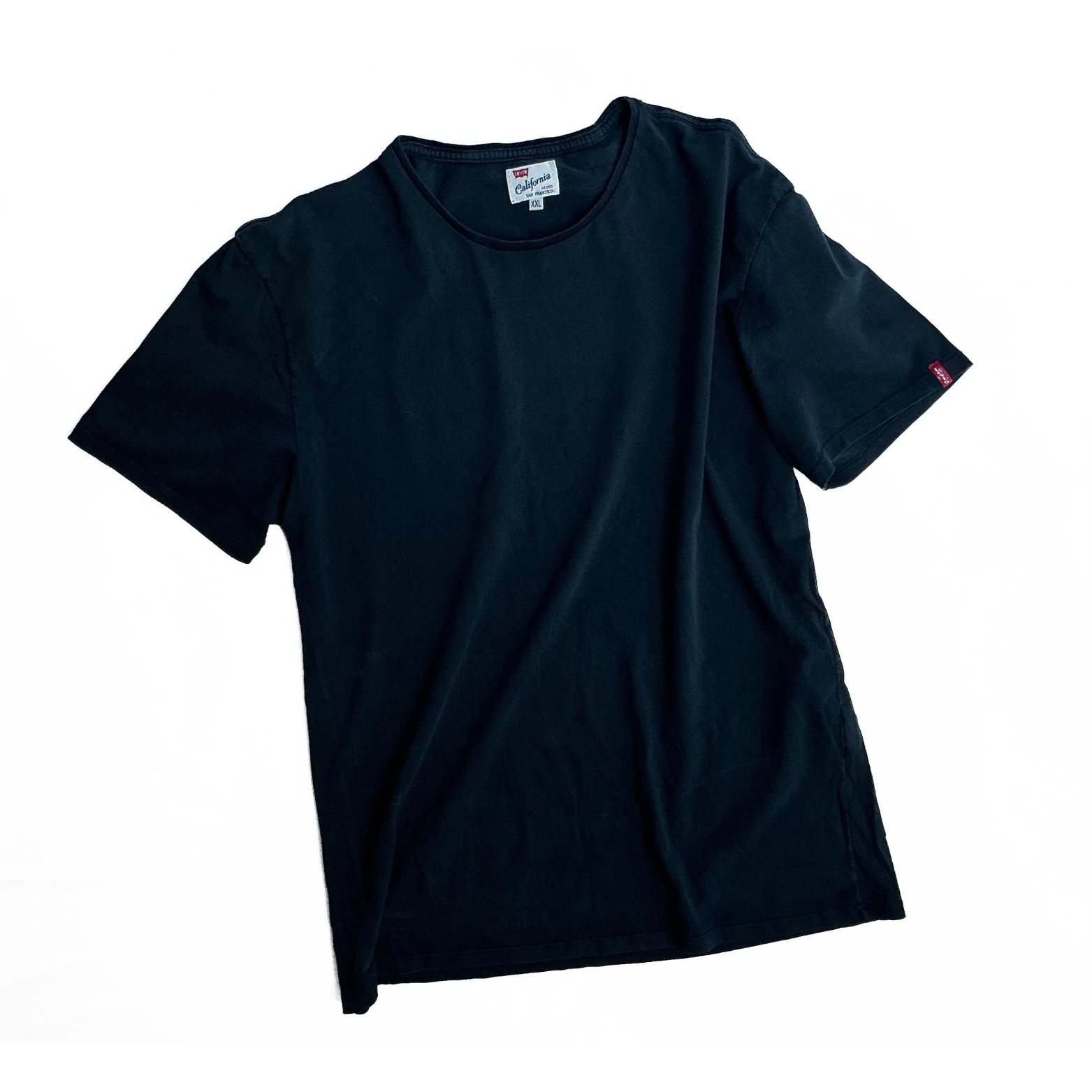 Levi's Vintage Clothing T-Shirt in Dark Navy Made in Portugal