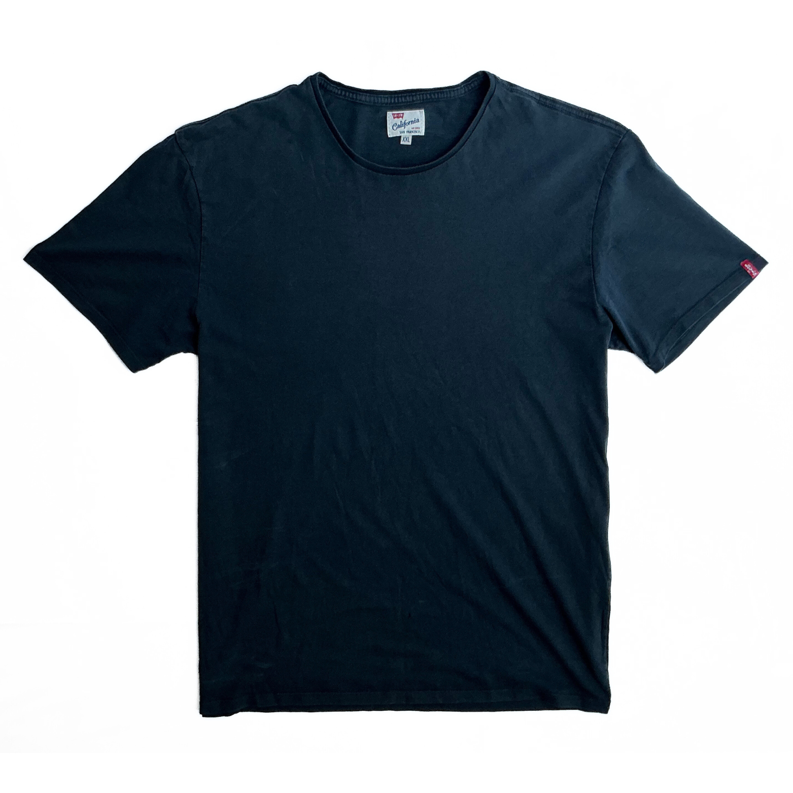 Levi's Vintage Clothing T-Shirt in Dark Navy Made in Portugal