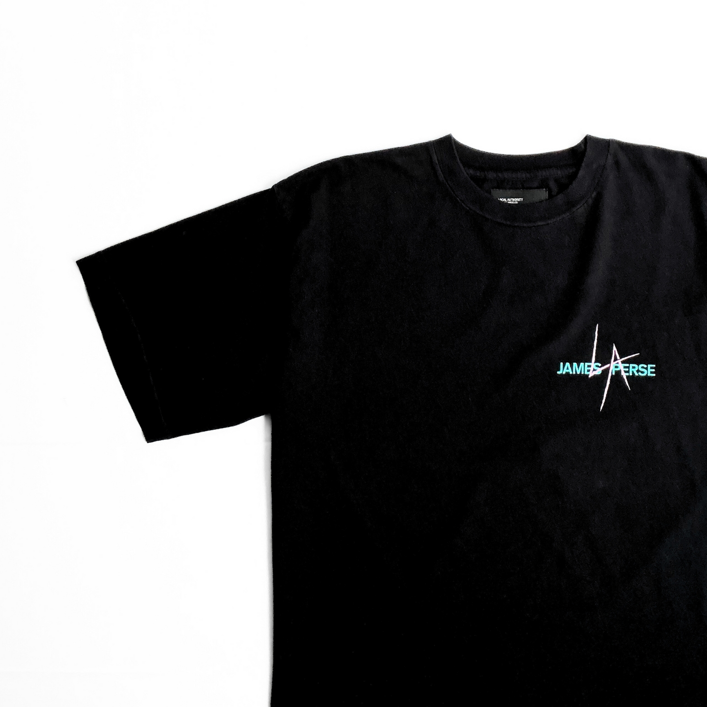 Local Authority/James Perse Miami Exclusive Crewneck T-Shirt in Black