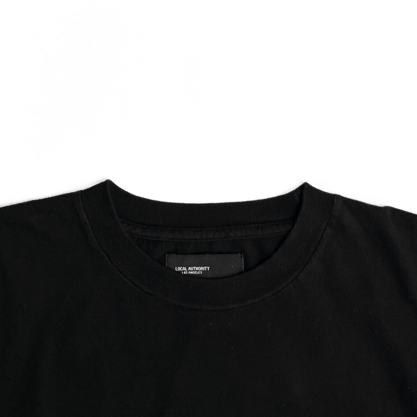 Local Authority/James Perse Miami Exclusive Crewneck T-Shirt in Black