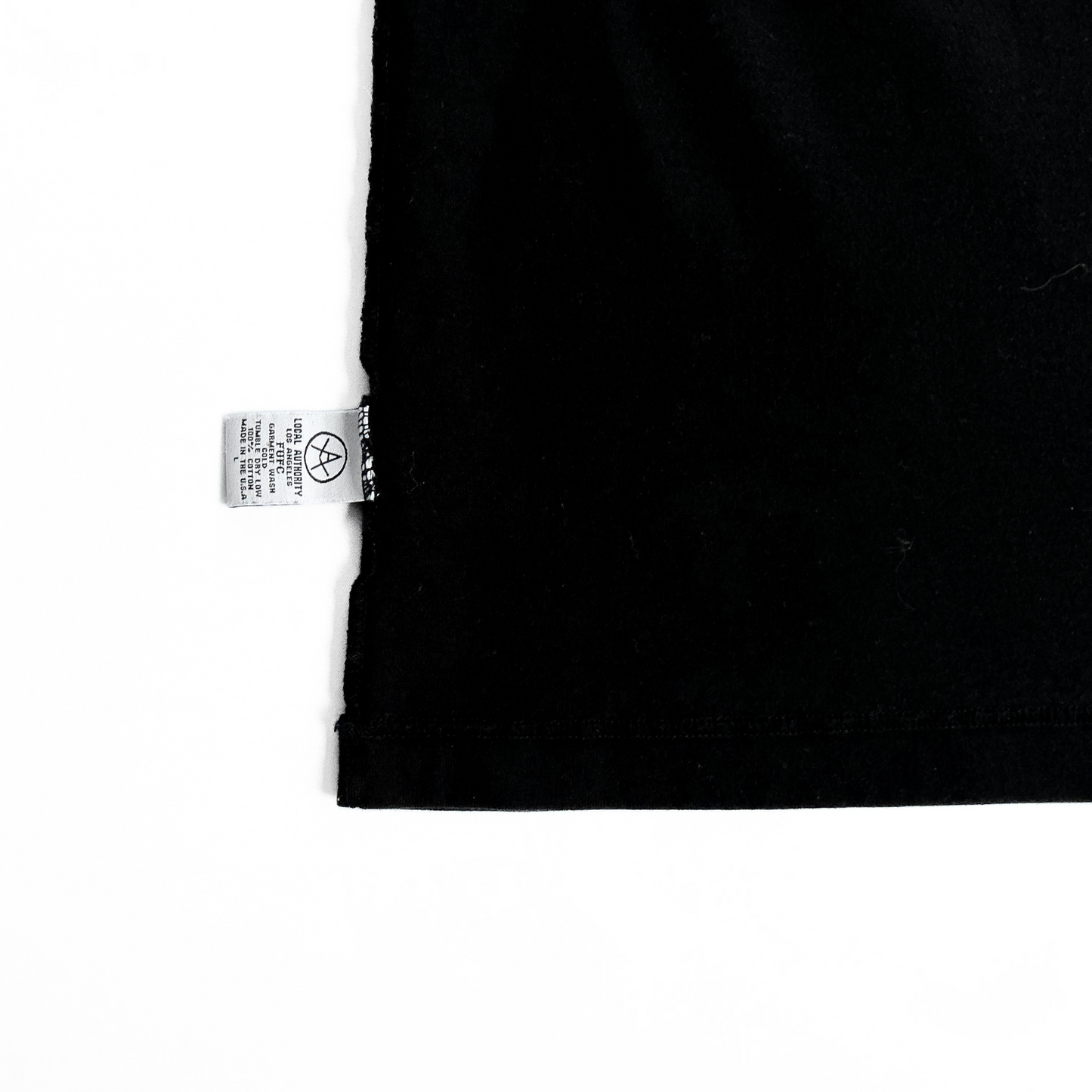 Local Authority/James Perse Miami Exclusive Crewneck T-Shirt in Black