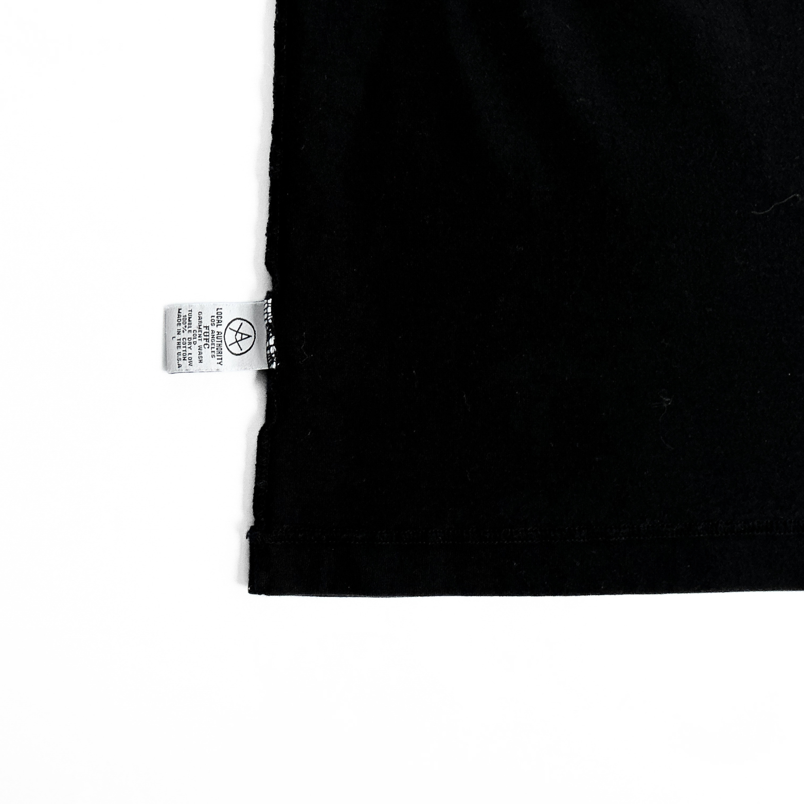 Local Authority/James Perse Miami Exclusive Crewneck T-Shirt in Black