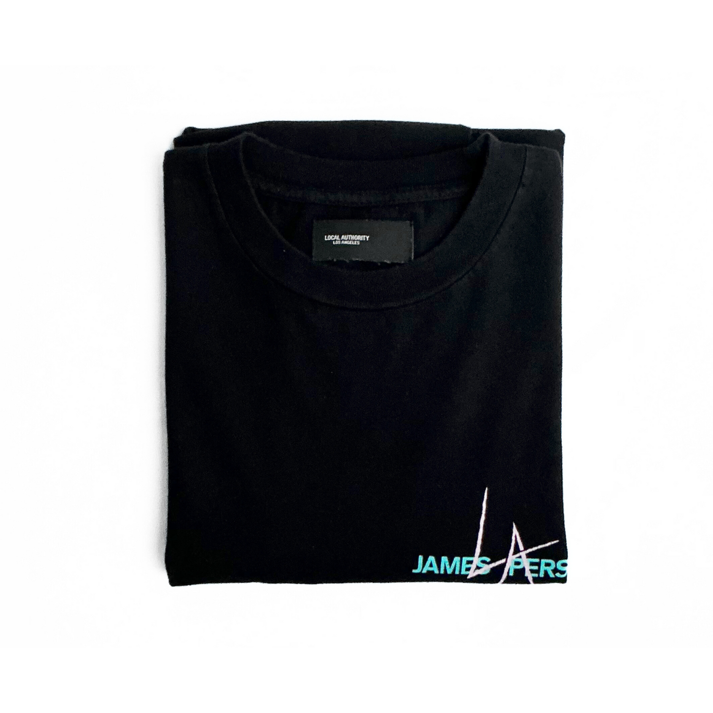 Local Authority/James Perse Miami Exclusive Crewneck T-Shirt in Black
