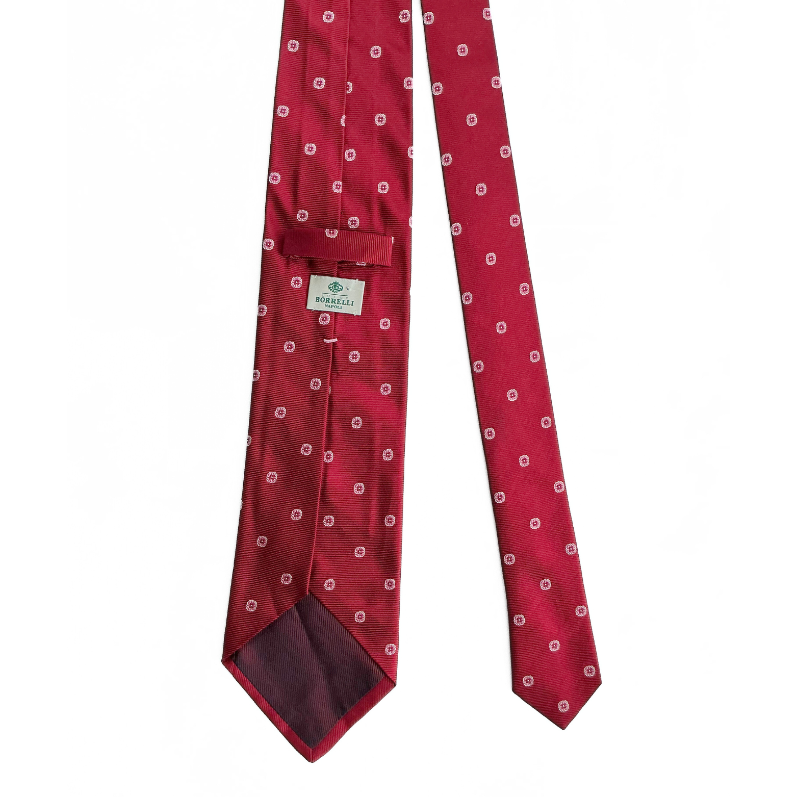 Luigi Borrelli Patterned Tie in Red