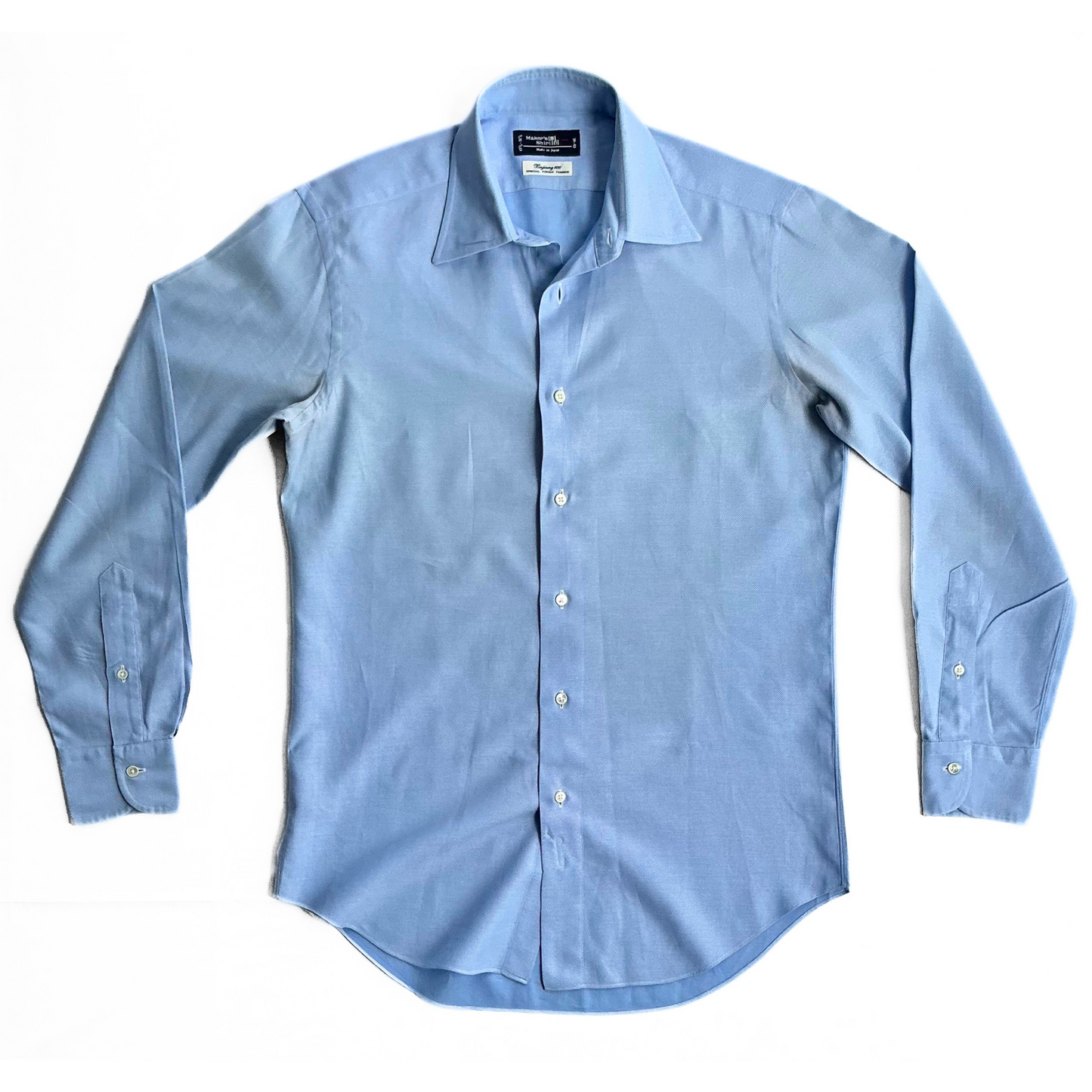 Maker’s of Kamakura Japanese Button Shirt in Ice Blue
