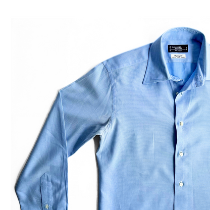 Maker’s of Kamakura Japanese Button Shirt in Ice Blue