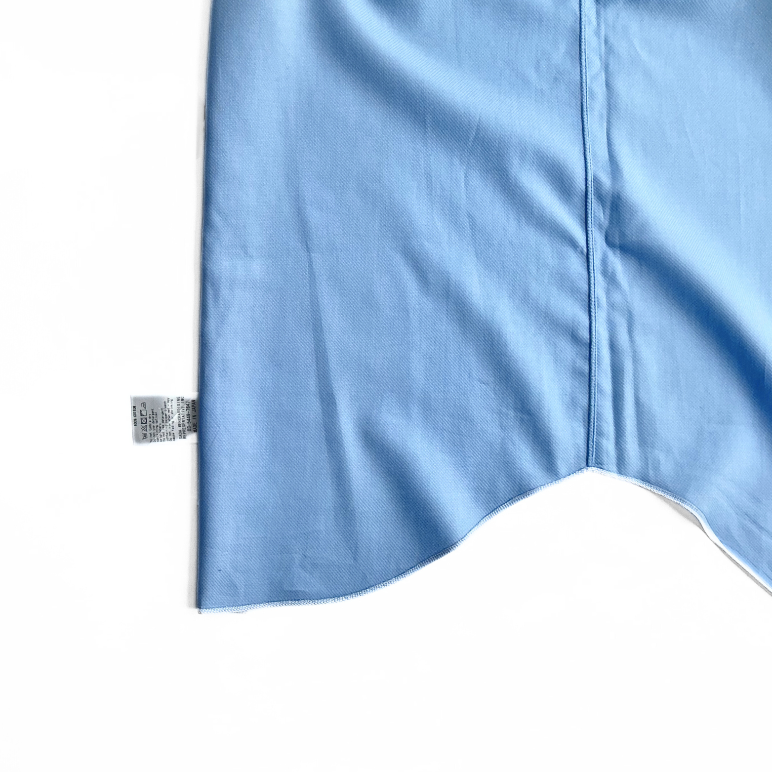 Maker’s of Kamakura Japanese Button Shirt in Ice Blue